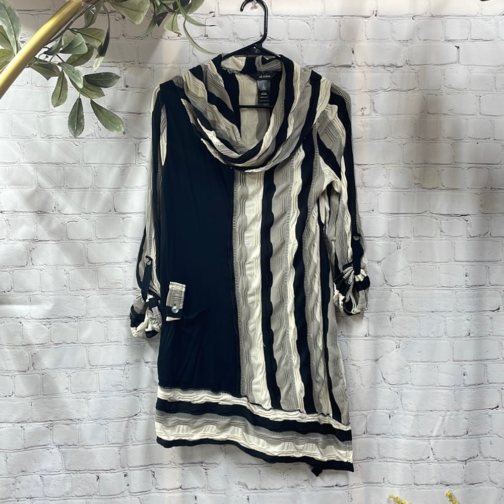 Ali miles tunic cowl neck small tunic